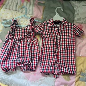 Matching sets for twins boy and girl